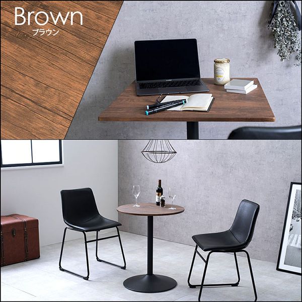 カフェテーブルおしゃれカフェ風サイドテーブルコーヒーテーブル四角丸北欧モダンシンプルテーブル（丸） 