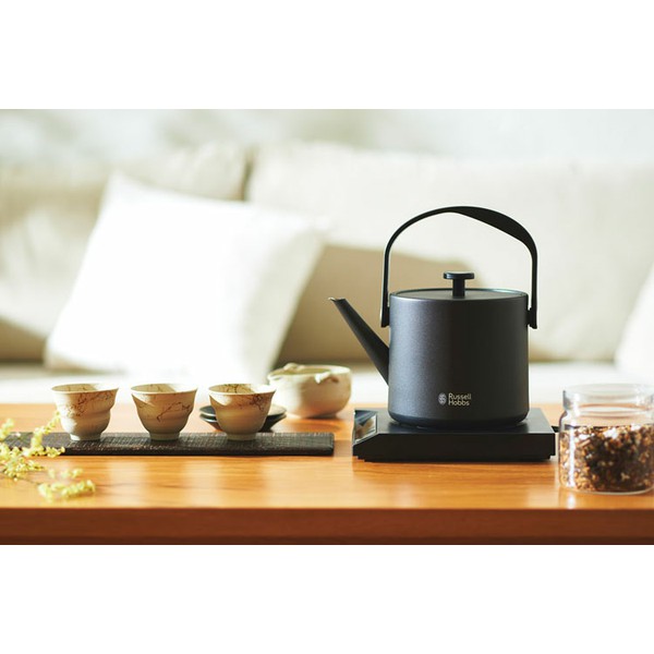 ★全品対象250円offｸｰﾎﾟﾝ★ ラッセルホブス Russell Hobbs 電気ケトル 温度調節 0.6L TKettle Black Tケトル 正規販売店 7106JP-BK ラッセルホブス russell hobbs 電気ケトル イギリス 新生活 ギフト 贈り物 送料無料