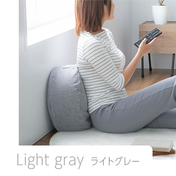 収納カバー布団カバークッションカバー寝具収納クッションになる布団収納ケース丸型（小） 