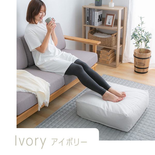 収納カバー布団カバークッションカバー寝具収納クッションになる布団収納ケース四角（大） 