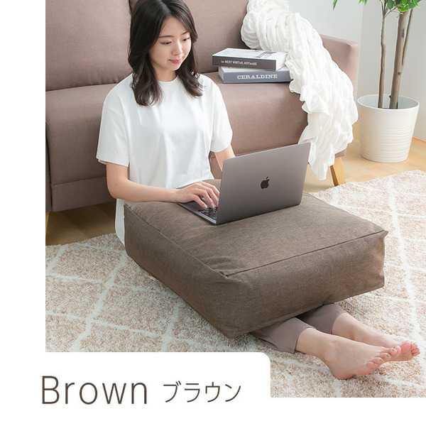 収納カバー布団カバークッションカバー寝具収納クッションになる布団収納ケース四角（大） 