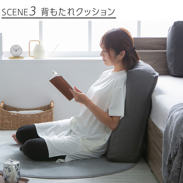 収納カバー布団カバークッションカバー寝具収納クッションになる布団収納ケース四角（大） 