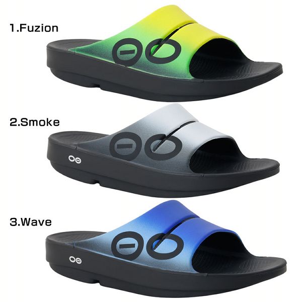 疲労回復衝撃吸収軽量スポーティー健康サンダル特殊素材シャワーサンダルウーアースポーツリカバリーサンダルウーフォススポーツサンダルOofosOOF1500OOahhSportSlide23〜33cm並行輸入品 