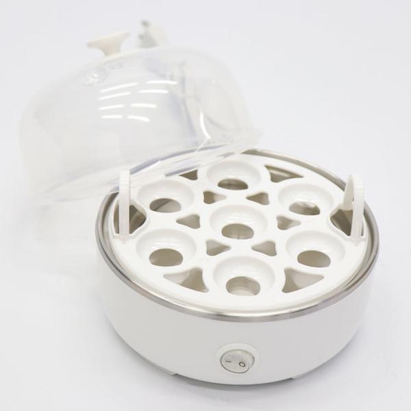 ゆで卵時短料理料理ゆでたまごメーカーレンジエッグクッカー新生活ゆで卵メーカーホワイト