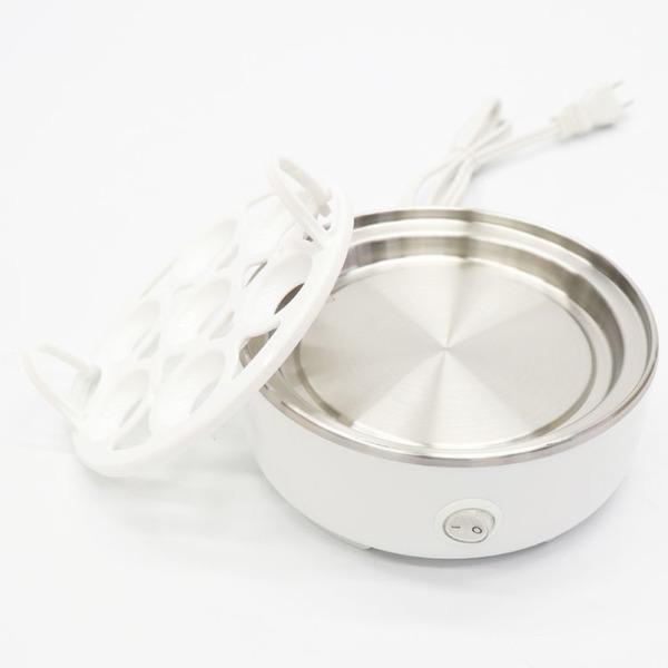 ゆで卵時短料理料理ゆでたまごメーカーレンジエッグクッカー新生活ゆで卵メーカーホワイト