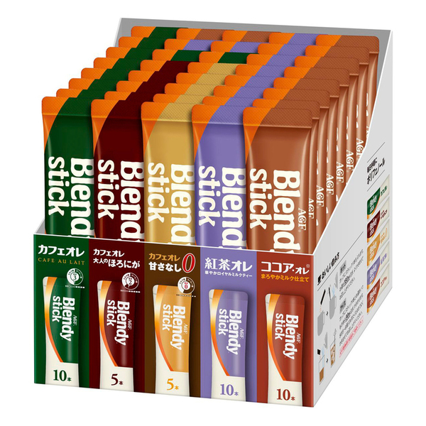 コーヒースティック粉カフェラテカフェオレ個包装大容量アイスコーヒースティックコーヒー「ブレンディ(R)」スティックアソート40本 