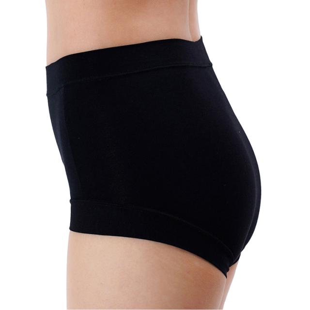 ショーツレディースあったか1分丈よもぎ蒸しマチあったか吸湿発熱満足美温活よもぎ蒸し心地ショーツ無地1分丈吸湿発熱Fukuske 