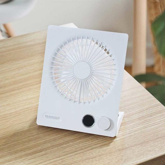 スリム角度デスクファン充電マグネットリモコン持ち運べる小さくてリモコン付きスリムデスクファン株式会社YARD 