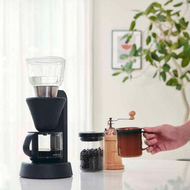 スマートコーヒーメーカーコーヒーメーカーMoccaモカスマート家電IoT機能バリスタCM503EPEIOSエペイオスEPEIOSFoElemスマートコーヒーメーカーMoccaブラックEPEIOS 