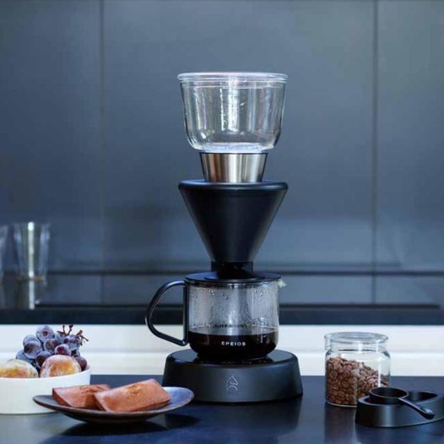 スマートコーヒーメーカーコーヒーメーカーMoccaモカスマート家電IoT機能バリスタCM503EPEIOSエペイオスEPEIOSFoElemスマートコーヒーメーカーMoccaブラックEPEIOS 