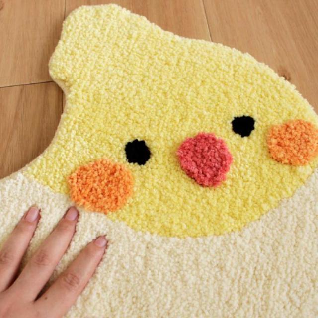 アクセントマットインテリアマットマットシュナウザー犬猫鳥かわいいふかふか玄関洗面所洗える洗えるアクセントマットオカ 