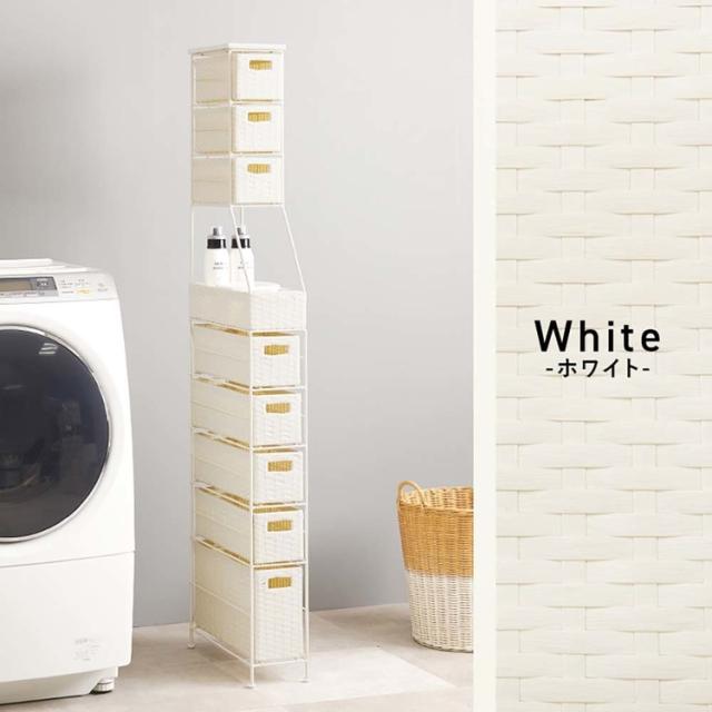 スリムラックすき間収納ランドリー収納洗面台コンパクト薄型防水脱衣所サニタリーランドリーチェスト幅15cm