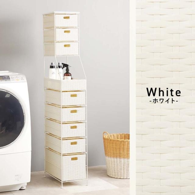 スリムラックすき間収納ランドリー収納洗面台コンパクト薄型防水脱衣所サニタリーランドリーチェスト幅25cm
