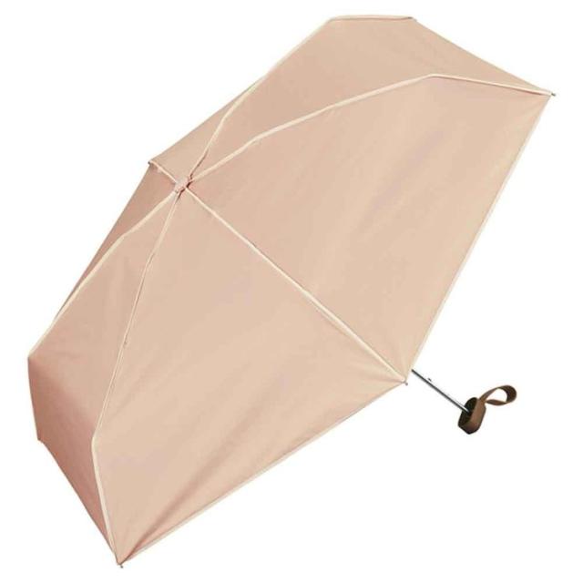 Wpc.UVカット率100%遮光率100%遮熱晴雨兼用日傘収納袋付ギフト折りたたみ傘はっ水加工遮光プレーンパイピングminiWpc.