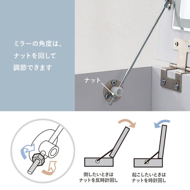テーブル化粧台メイクテーブル鏡台収納ドレッサーメイク収納コンパクトドレッサーシンプルドレッサーインテリア家具メイク台ドレッサーホワイト