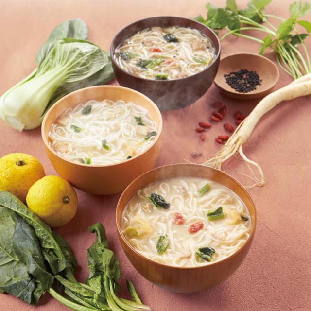 にゅうめん鶏とゆばのゆず塩鴨なんばん豆乳タンタンフリーズドライお手軽養命酒製造滋養スープ島原手延べそうめん時短1食入和養生にゅうめん 