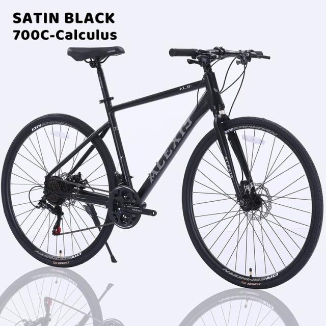 クロスバイク通勤通学700C自転車シマノshimano21段変速【完成車】ACEXISクロスバイクシマノ21段変速CalculusACEXIS 