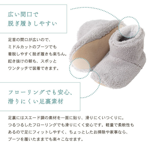 ルームブーツルームシューズスリッパ冬用保温洗濯可ミンクファーマイクロファイバーレディース女性用節電足冷えMLファーマイクロミンクファー・ルームブーツM・L（22.5-24cm・25-26.5cm） 