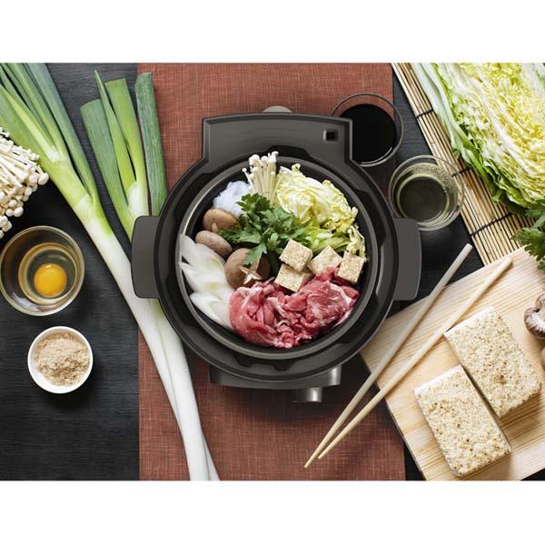 ナベなべ電気鍋手軽簡単使いやすい料理おいしい黒電気圧力鍋2.2LブラックKPC-MA2-Bアイリスオーヤマ 