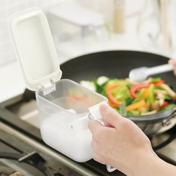 調味料ポットパッキン付き調味料ポット保存塩砂糖保存容器マーナ調味料ポット 