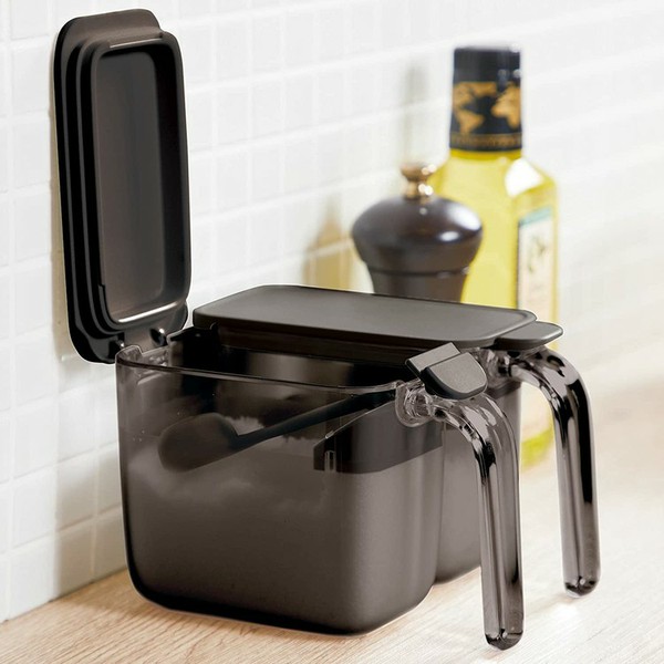 調味料ポットパッキン付き調味料ポット保存塩砂糖保存容器マーナ調味料ポット 