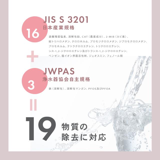 19物質の除去に対応