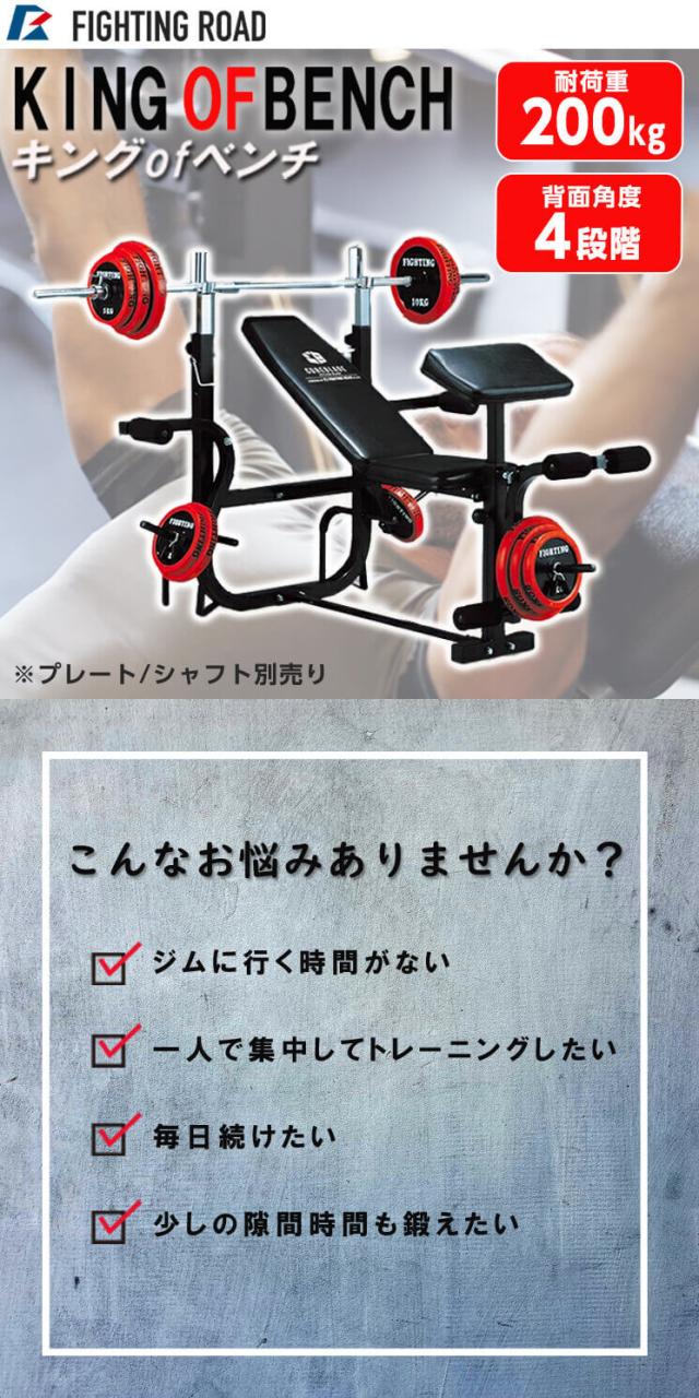 キングオブベンチ fighting road プレートシャフト付き