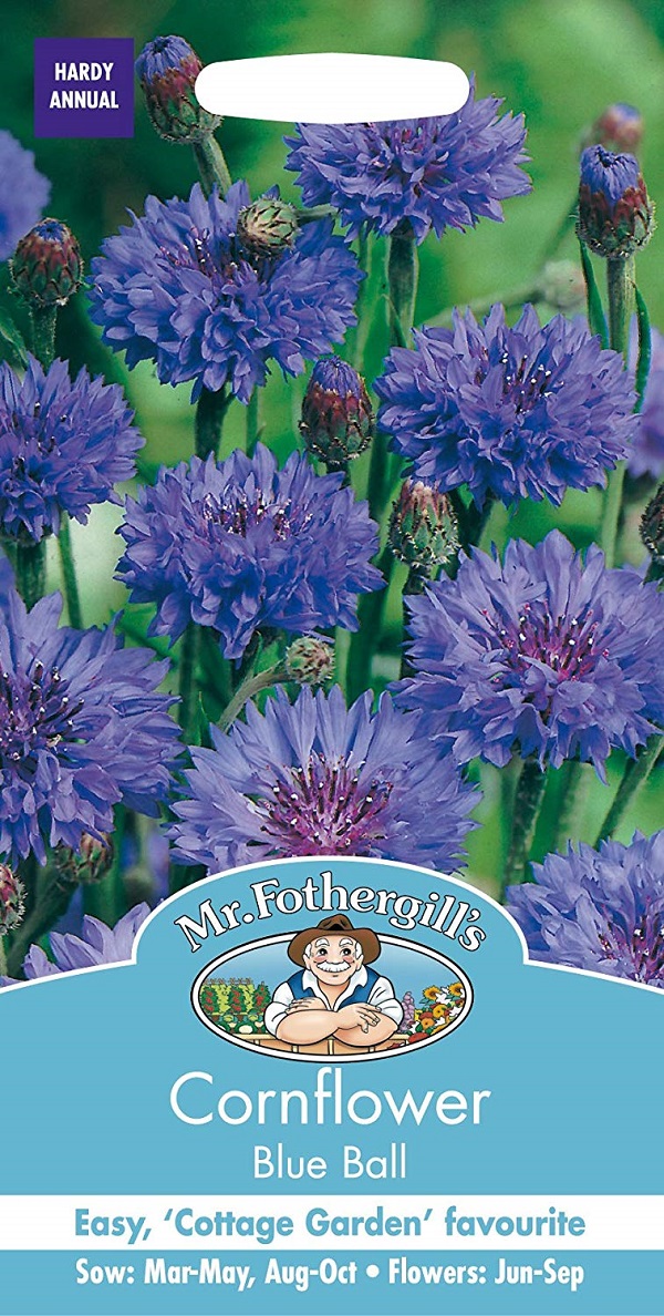 輸入種子 Mr Fothergills Seeds Cornflower Blue Ball コーンフラワー セントーレア ブルー ボール ミスター フォザーギルズシーの通販はau Pay マーケット Gardener S Shop Ivy 商品ロットナンバー