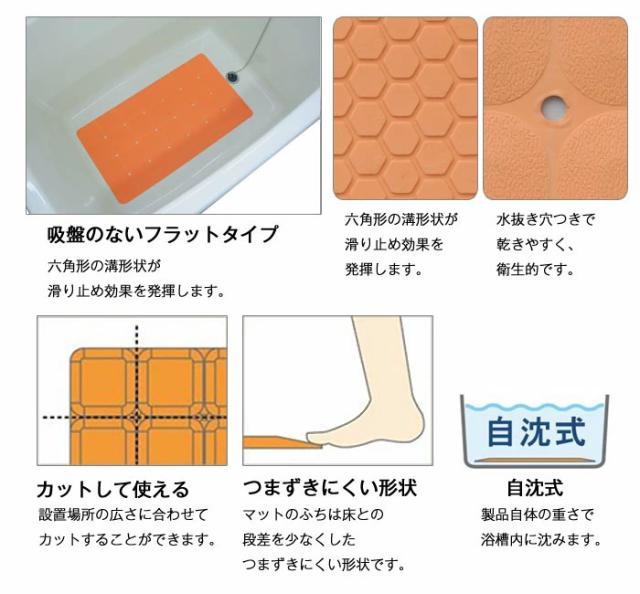 テイコブバスマット YM03の特徴1