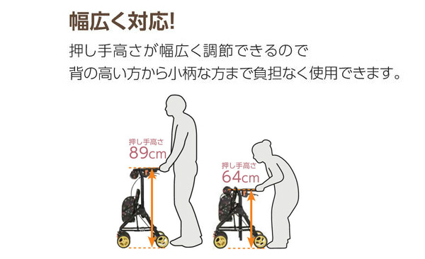 シルバーカー ラウンディ SIMD03のこだわり3