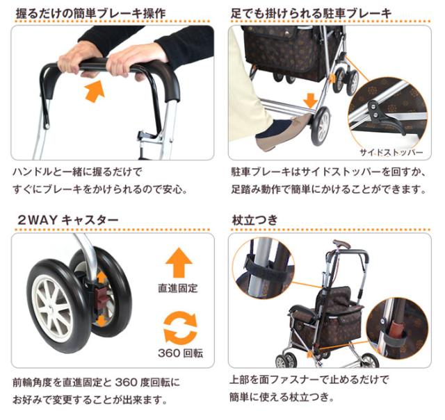 シルバーカー ボクスト SIST02のこだわり2
