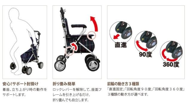 シルバーカー テイコブ ST07のこだわり2