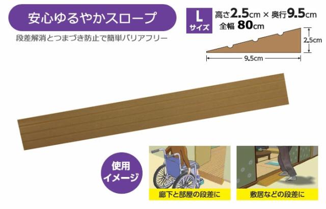 安心ゆるやかスロープ（L） AS8025