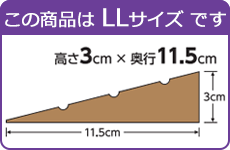 安心ゆるやかスロープ（LL） AS8030の仕様