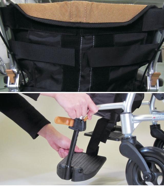 ネクストコア-グラン アルミ製自走式車椅子 NEXT-12B の商品の特徴2