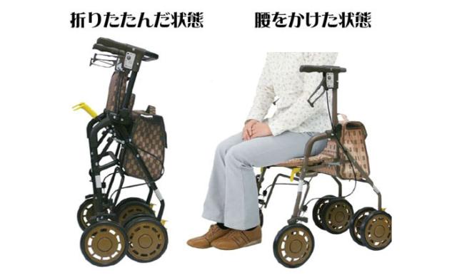 四輪歩行器　シンフォニーEVO 島製作所の商品の特徴2