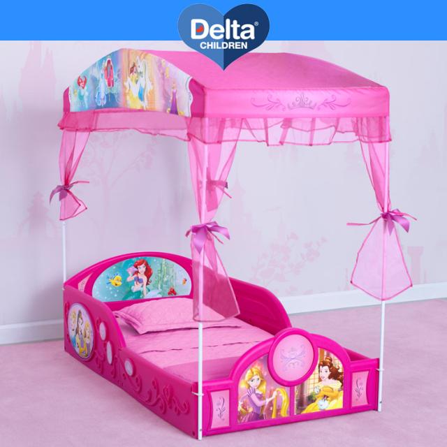 新品即決 デルタ 子供用ベッド プレイスペース ディズニー プリンセス 子ども用 キャノピー付き トドラーベッド キッズ 幼児 子供部屋 Delta セール開催中 Www Bnooon Com