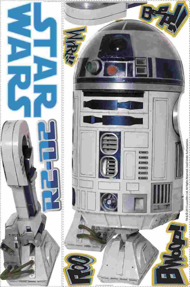 ｒ２ ｄ２ウォールステッカー ウォール ステッカー シール 北欧