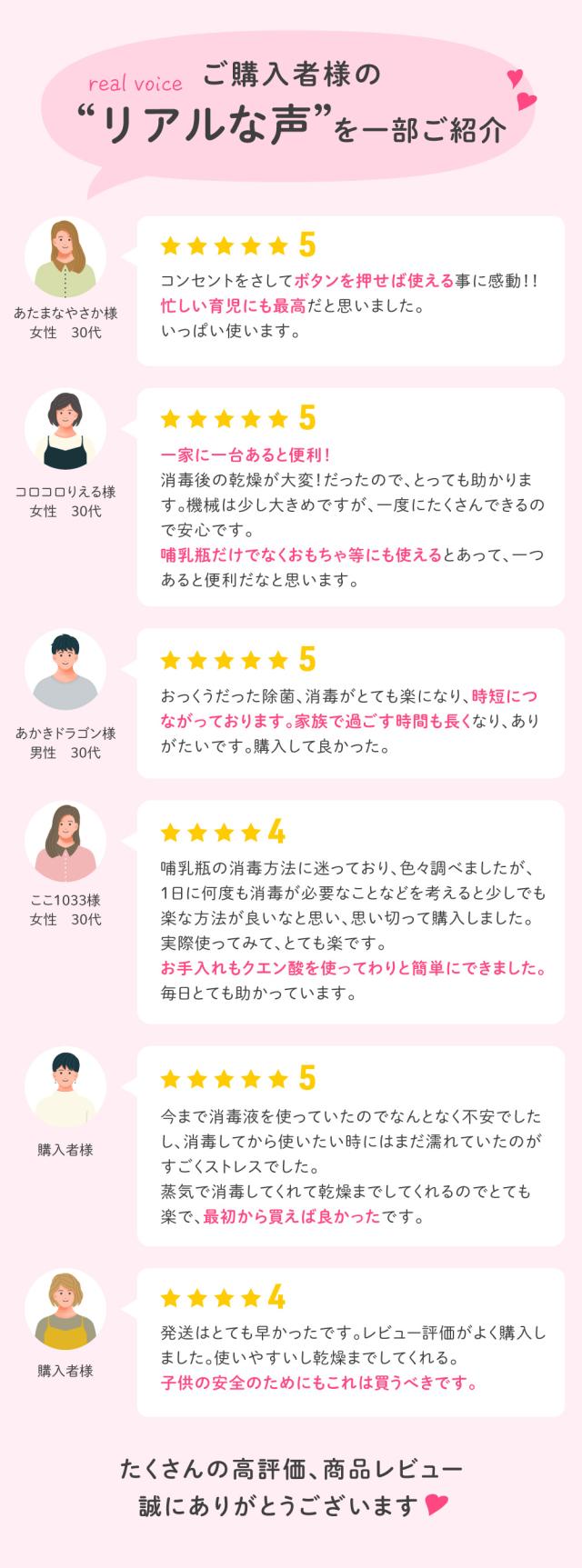 哺乳瓶スチーマー