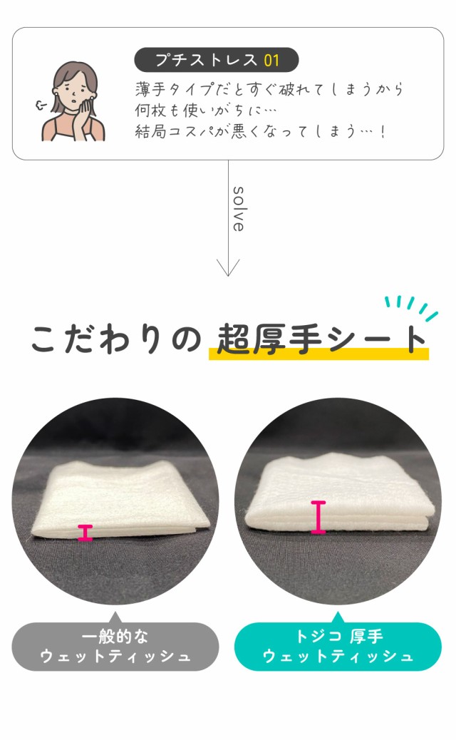 トジコ ウェットティッシュ