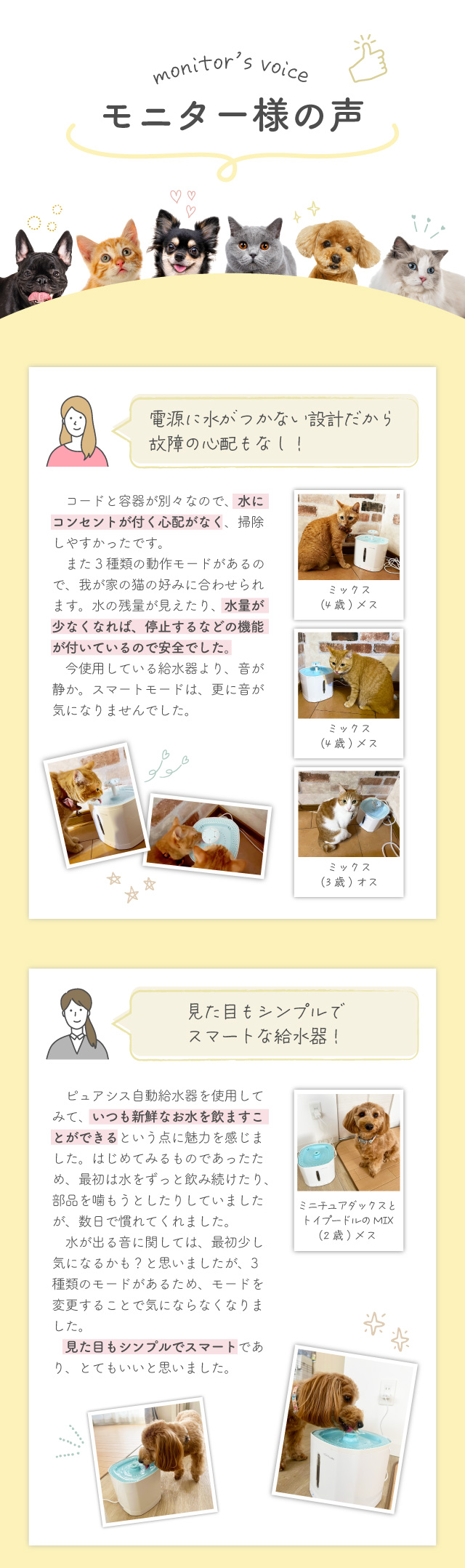 犬 猫 ペット用 自動給水器 ピュアシス