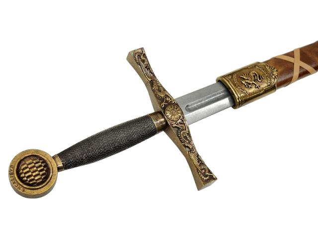 ③模造刀剣レプリカ武器ゴールドオーディンソードケイオスソード西洋剣デニックス③ 模造刀 アーサー王 ソード ザ エクスキャリバー DENIX