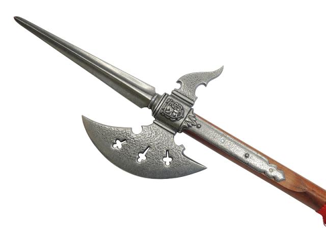 武具　模擬刀　槍　レプリカ 模造刀 スイス ハルバード 槍 DENIX デニックス 637 202cm