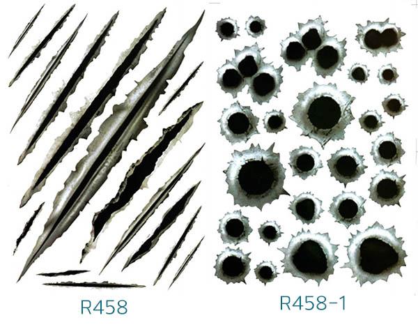 銃弾ステッカー