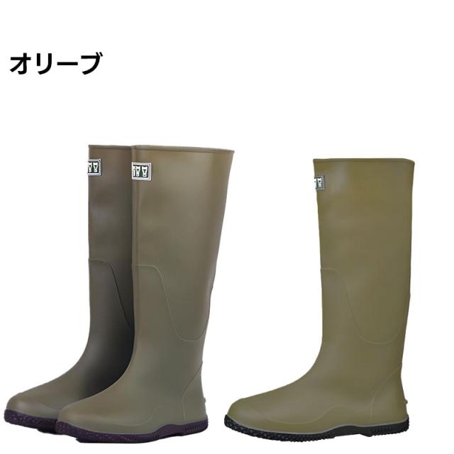 長靴オリーブ