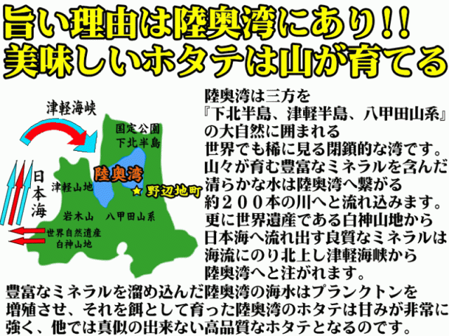 奇跡の陸奥湾