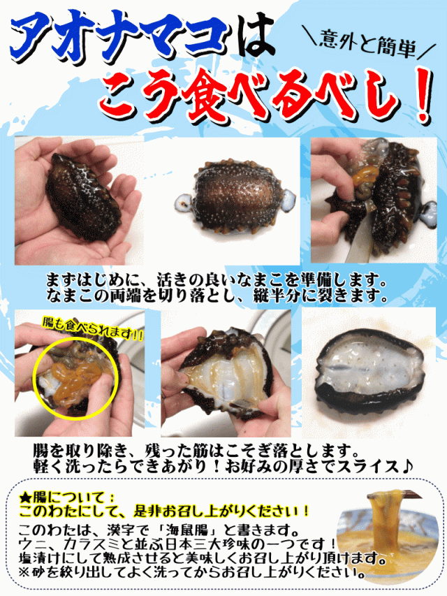 なまこのさばき方