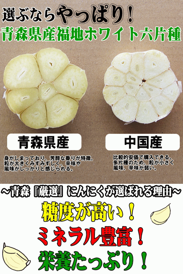 青森にんにくの特徴
