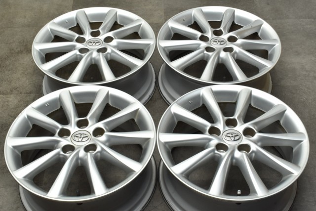 【直販】[中古ホイール4本セット]PIAA[17×7J+48/PCD100/114.3/5H]ウィッシュ,インプレッサ,プリウス,VOXY,ノア,エスティマ,オデッセイ 社外品