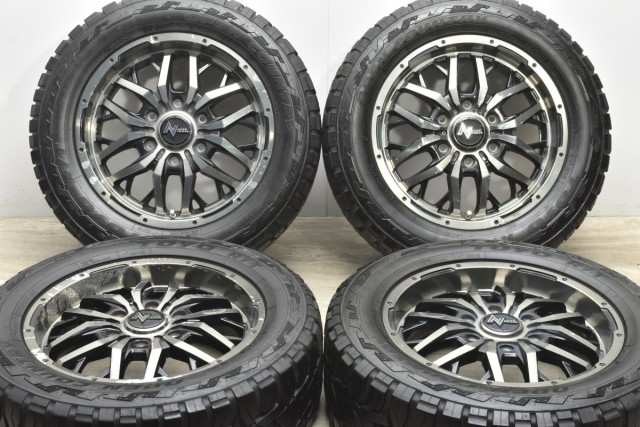 中古タイヤホイール 4本セット 17インチ 6.5J +48 PCD 139.7 225